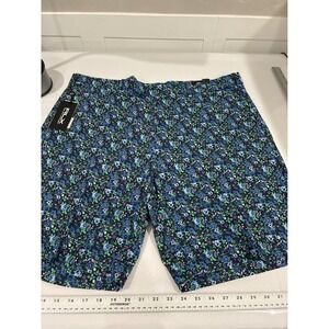 RLX Ralph Lauren Mens Floral Golf Shorts Blue Water Repellent Stretch Sz 40 NWT